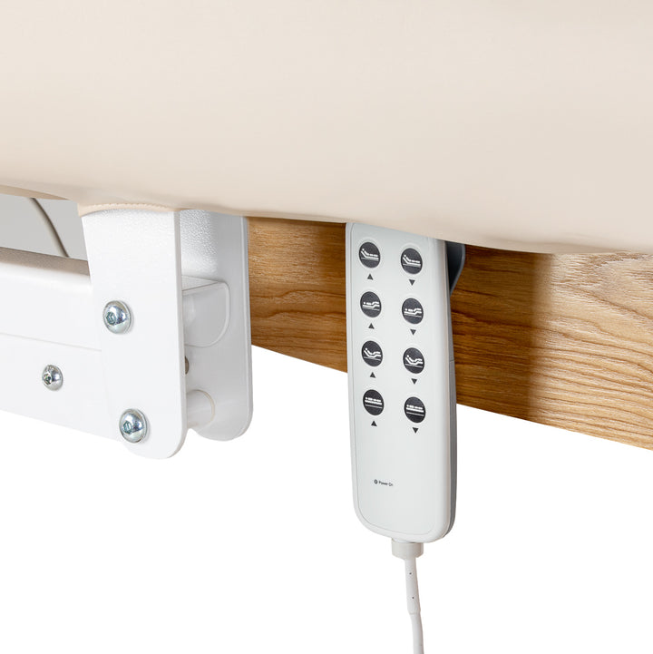 Camilla de masaje eléctrica Sillon Relax Crema-Marrón claro - imagen 7