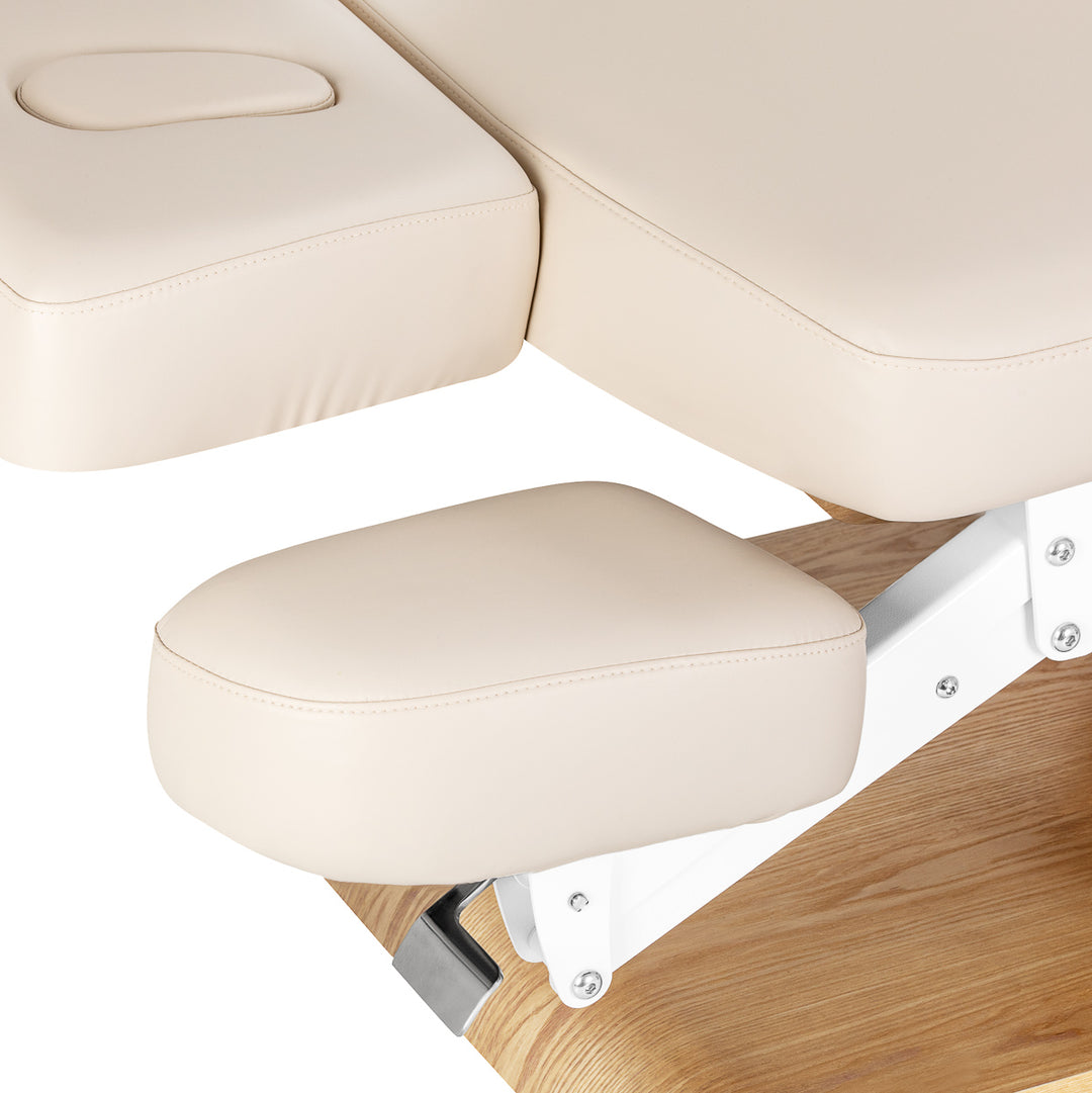 Camilla de masaje eléctrica Sillon Relax Crema-Marrón claro - imagen 8