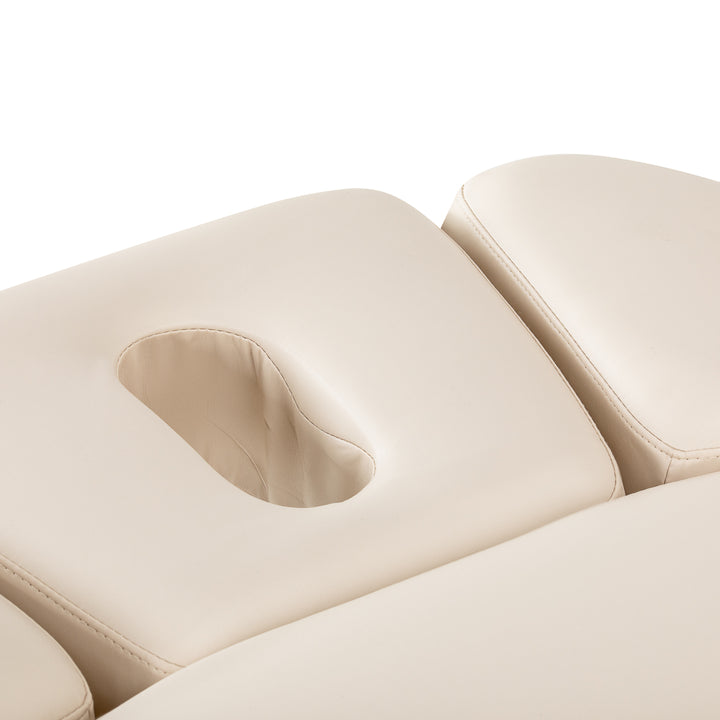 Camilla de masaje eléctrica Sillon Relax Crema-Marrón claro - imagen 12