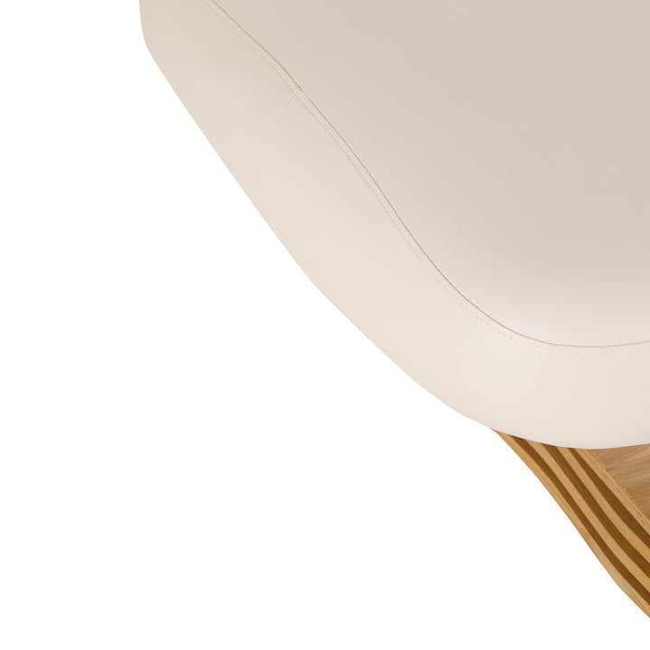 Camilla de masaje eléctrica Sillon Comfort Crema-Marrón claro - imagen 10