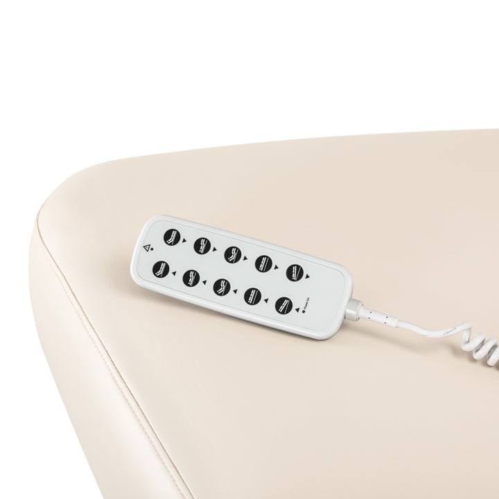 Camilla de masaje eléctrica Sillon Comfort Crema-Marrón claro - imagen 15