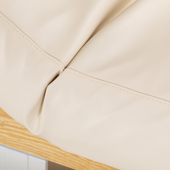 Camilla de masaje eléctrica Sillon Comfort Crema-Marrón claro - imagen 17