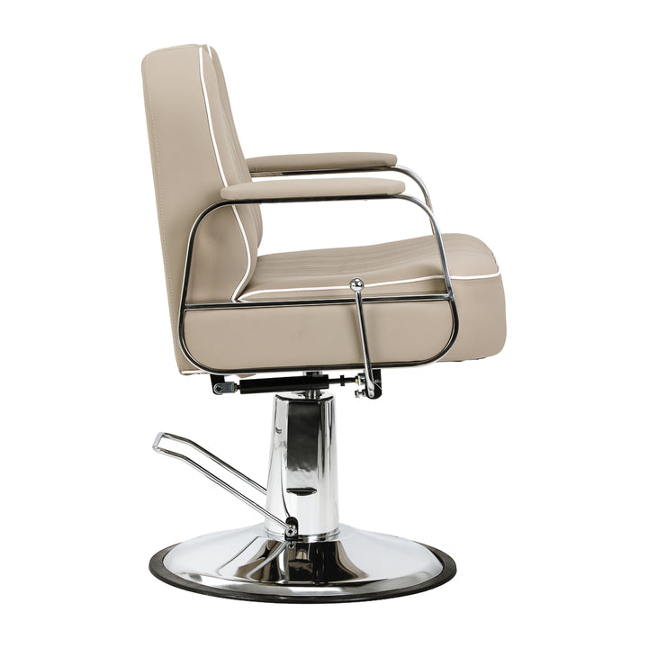 Sillón de barbero Gabbiano Rufo Beige - imagen 2