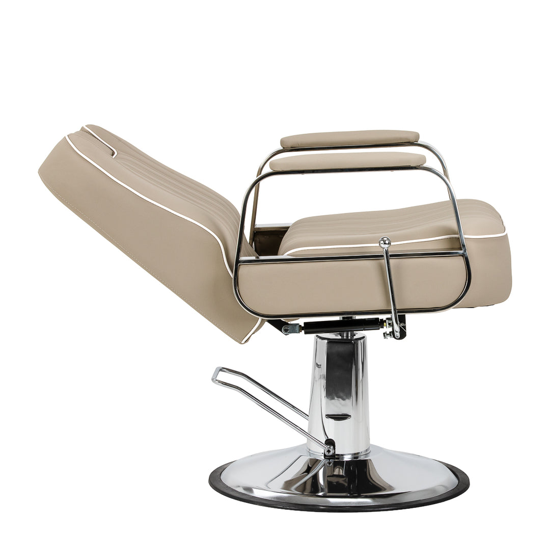 Sillón de barbero Gabbiano Rufo Beige - imagen 3