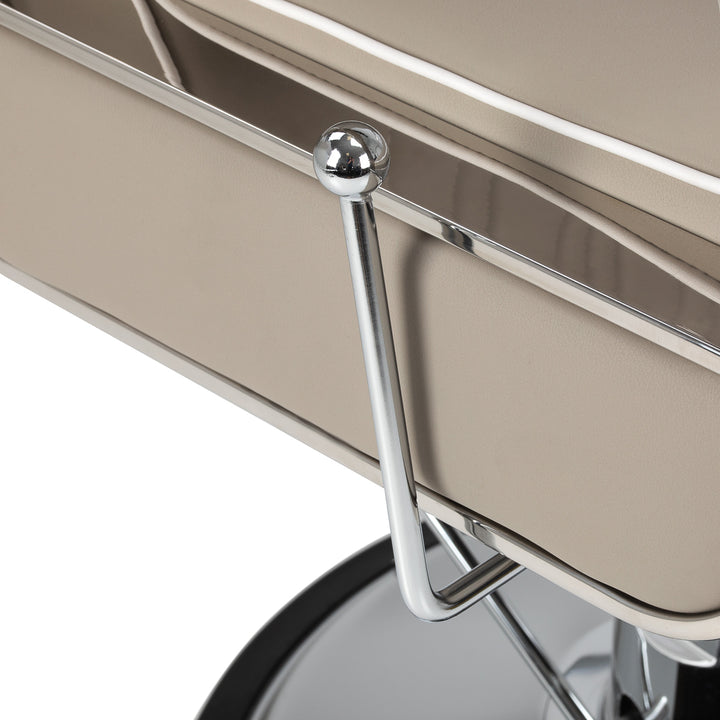 Sillón de barbero Gabbiano Rufo Beige - imagen 6