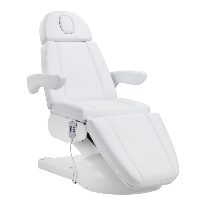 Sillón de tratamiento eléctrico Azzurro Lux 3 motores Blanco