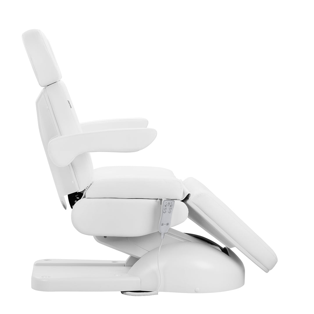 Sillón de tratamiento eléctrico Azzurro Lux 3 motores con calefacción Blanco - imagen 4