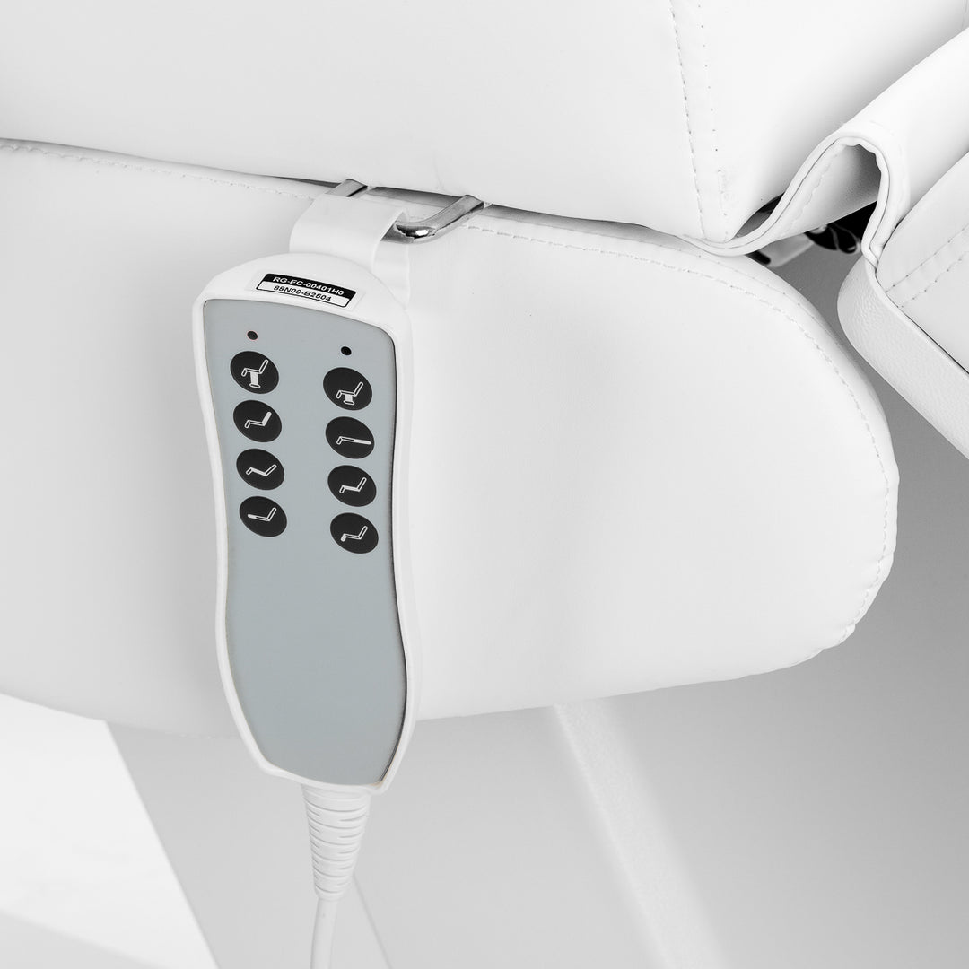 Sillón de tratamiento eléctrico Azzurro Lux 4 motores Blanco - imagen 11