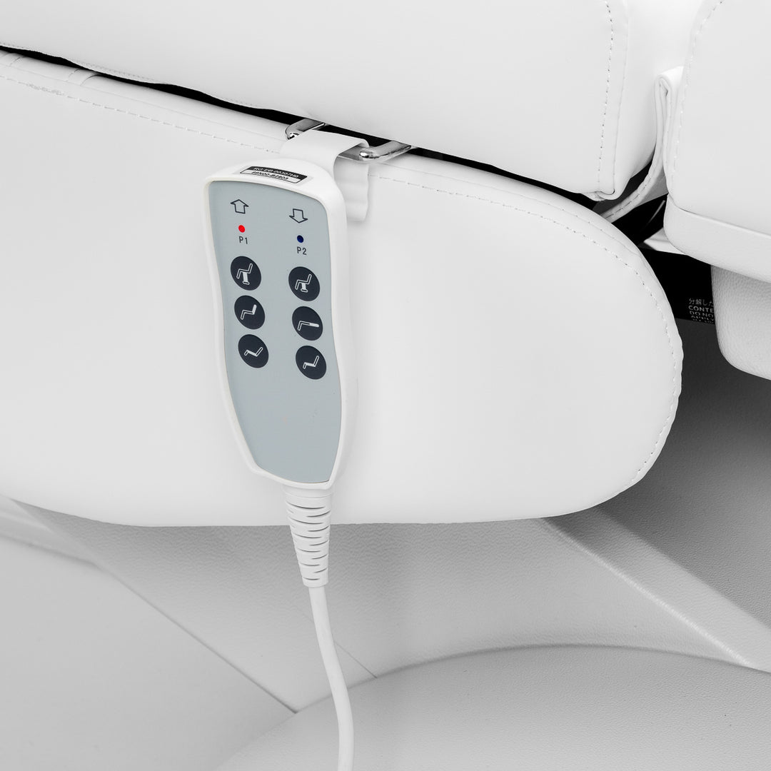 Sillón de tratamiento eléctrico Azzurro Lux Pedi 3 motores Blanco - imagen 17