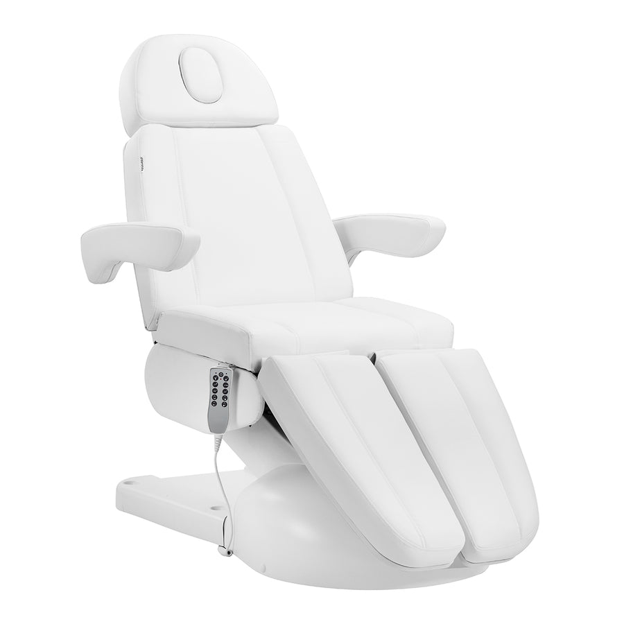 Sillón de tratamiento eléctrico Azzurro Lux 5 motores Blanco