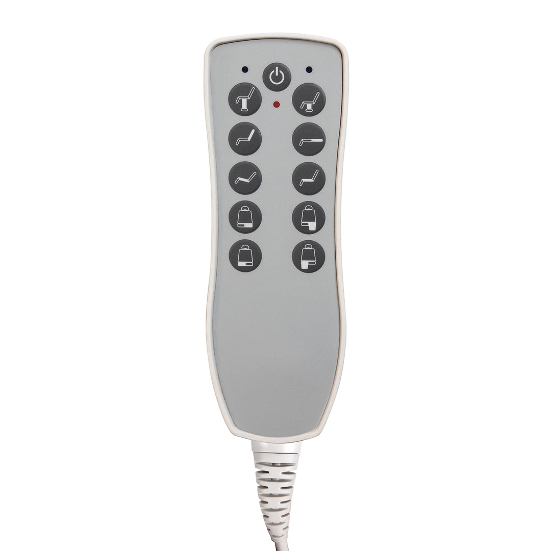 Sillón de tratamiento eléctrico Azzurro Lux 5 motores Blanco - imagen 17