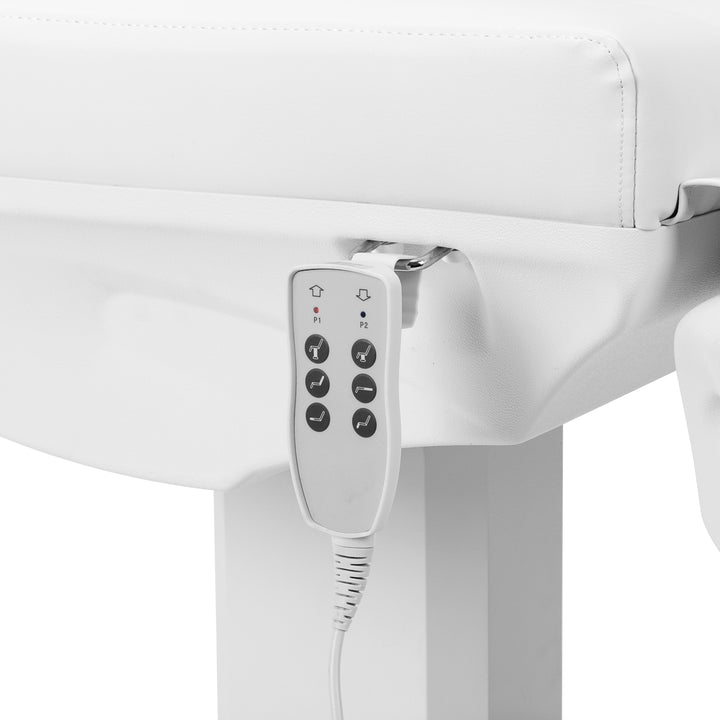 Sillón de tratamiento eléctrico Azzurro 803D 3 motores Blanco - imagen 16