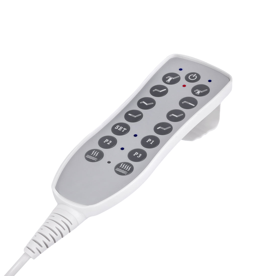 Sillón Estético Eléctrico Azzurro 708A 4 Motores Blanco - imagen 10