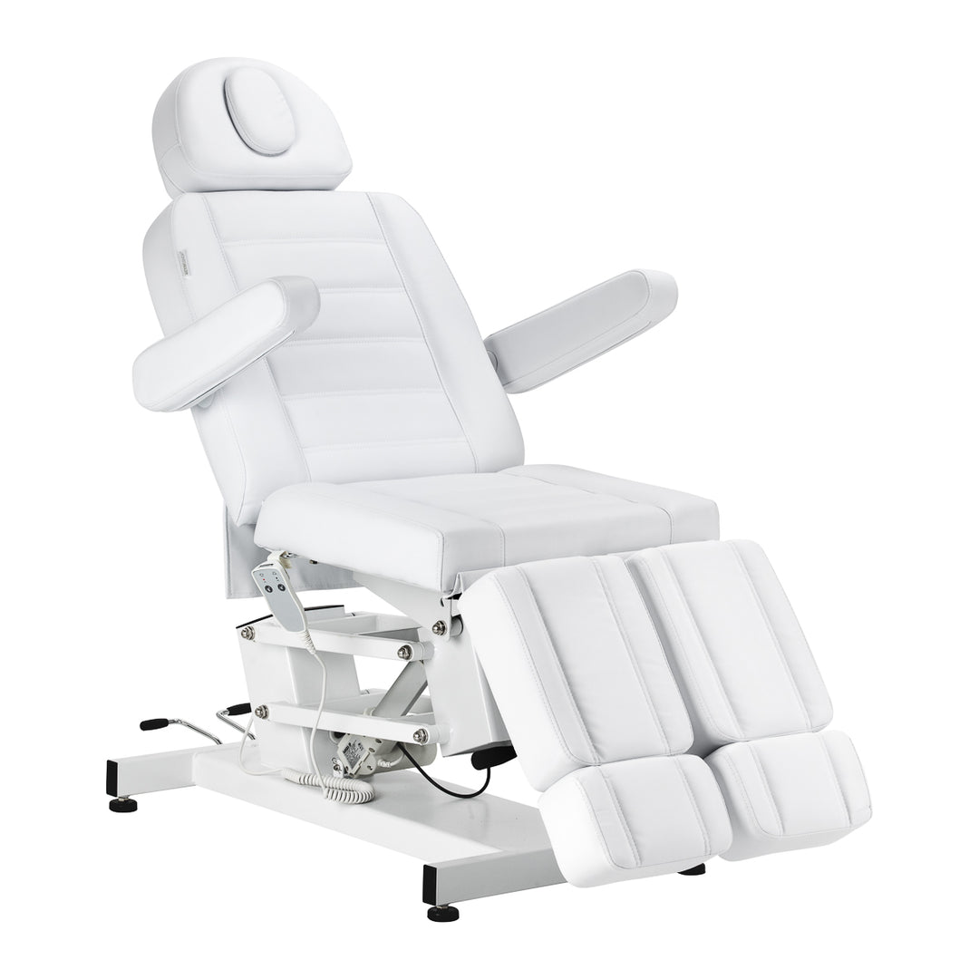 Sillón de tratamiento eléctrico Azzurro 706 v2 Pedi 1 motor Blanco