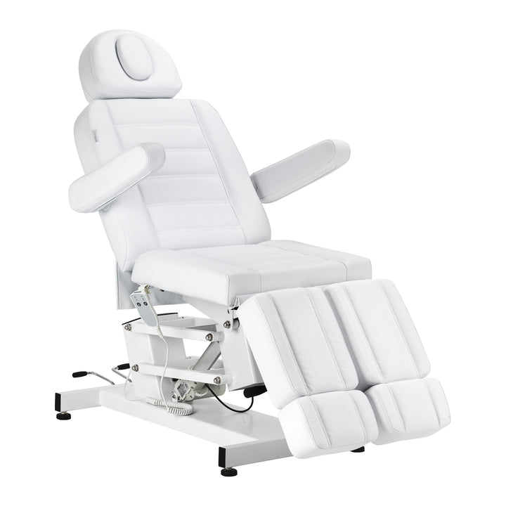 Sillón de tratamiento eléctrico Azzurro 706 v2 Pedi 1 motor Blanco