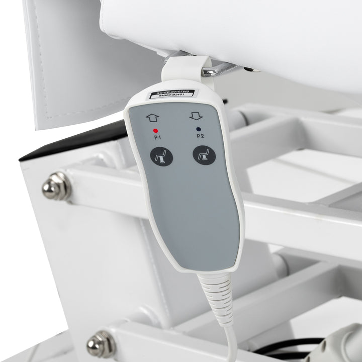 Sillón de tratamiento eléctrico Azzurro 706 v2 Pedi 1 motor Blanco - imagen 9