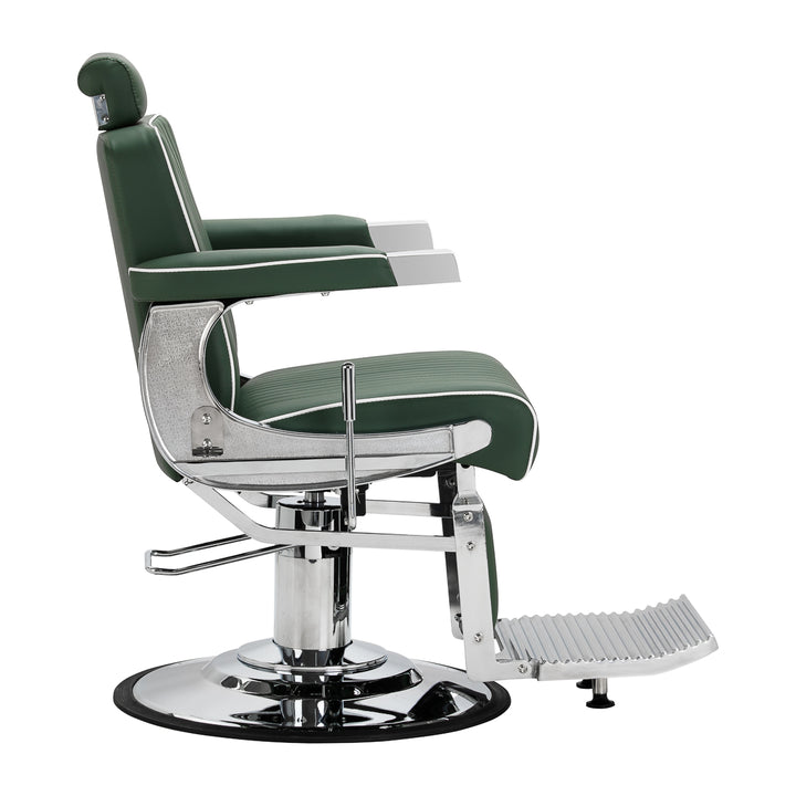 Sillón de Barberia Gabbiano Visionerio Verde - imagen 2