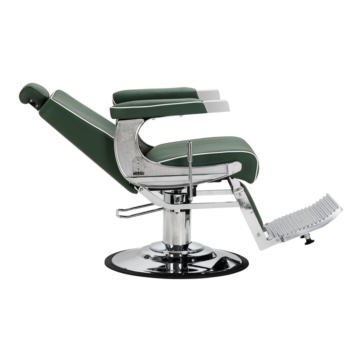 Sillón de Barberia Gabbiano Visionerio Verde - imagen 3