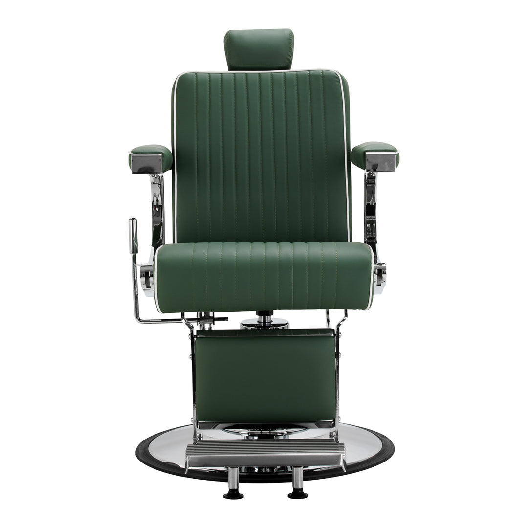 Sillón de Barberia Gabbiano Visionerio Verde - imagen 4