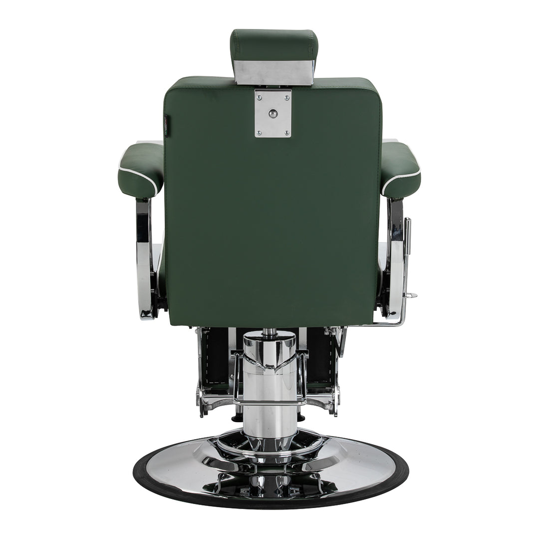 Sillón de Barberia Gabbiano Visionerio Verde - imagen 5