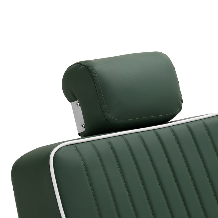 Sillón de Barberia Gabbiano Visionerio Verde - imagen 11