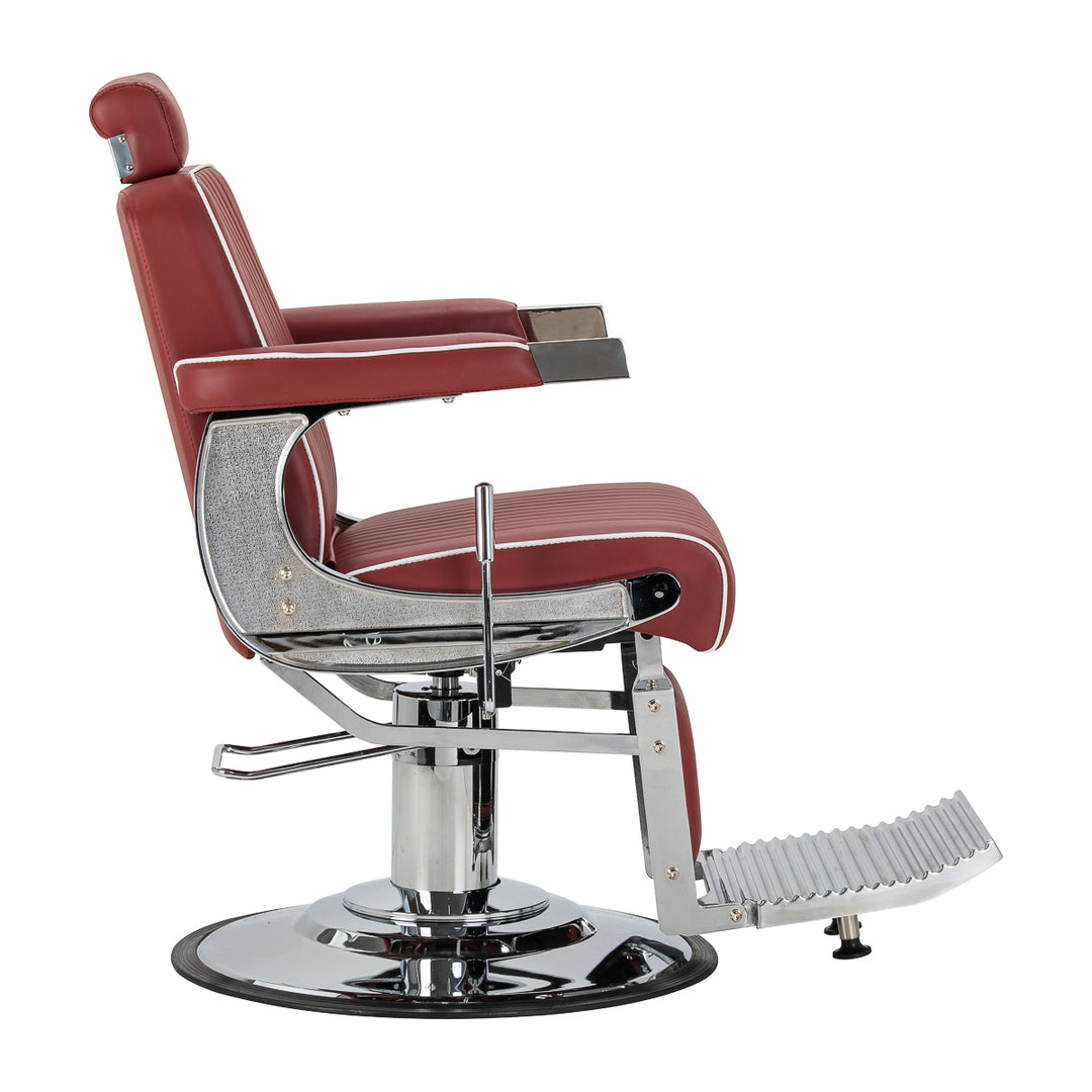 Sillón de Barberia Gabbiano Visionerio Rood - imagen 2
