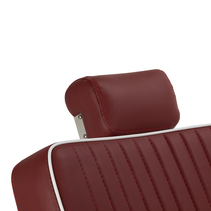 Sillón de Barberia Gabbiano Visionerio Rood - imagen 10