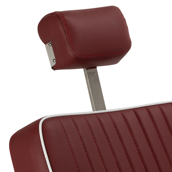 Sillón de Barberia Gabbiano Visionerio Rood - imagen 11