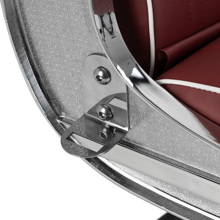 Sillón de Barberia Gabbiano Visionerio Rood - imagen 12