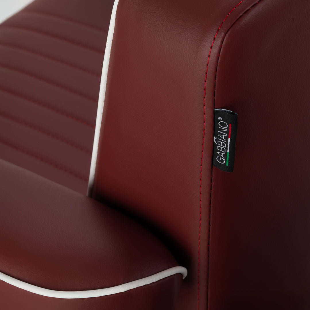 Sillón de Barberia Gabbiano Visionerio Rood - imagen 17