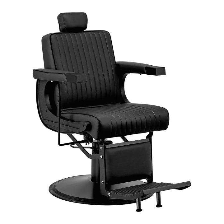 Sillón de Barberia Gabbiano Visionerio Negro