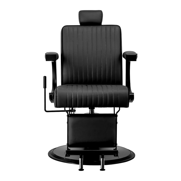 Sillón de Barberia Gabbiano Visionerio Negro - imagen 2