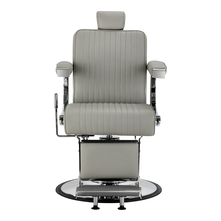 Sillón de Barberia Gabbiano Visionerio Gris - imagen 4