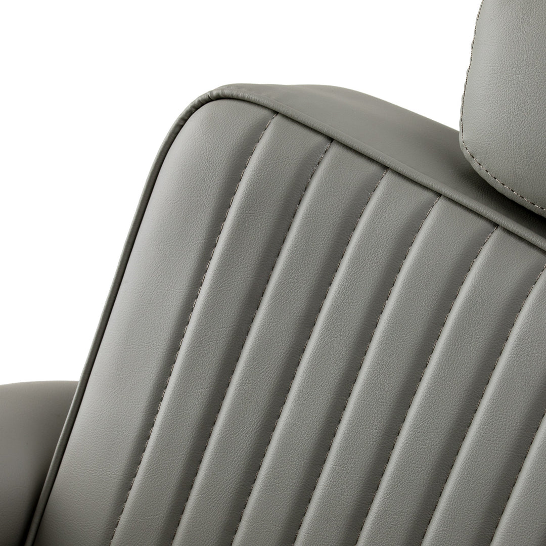 Sillón de Barberia Gabbiano Visionerio Gris - imagen 9