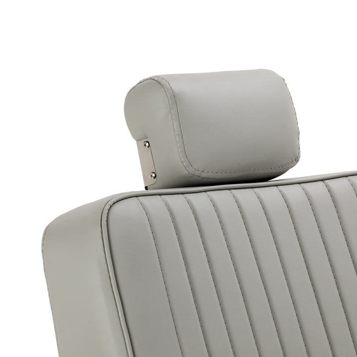 Sillón de Barberia Gabbiano Visionerio Gris - imagen 14