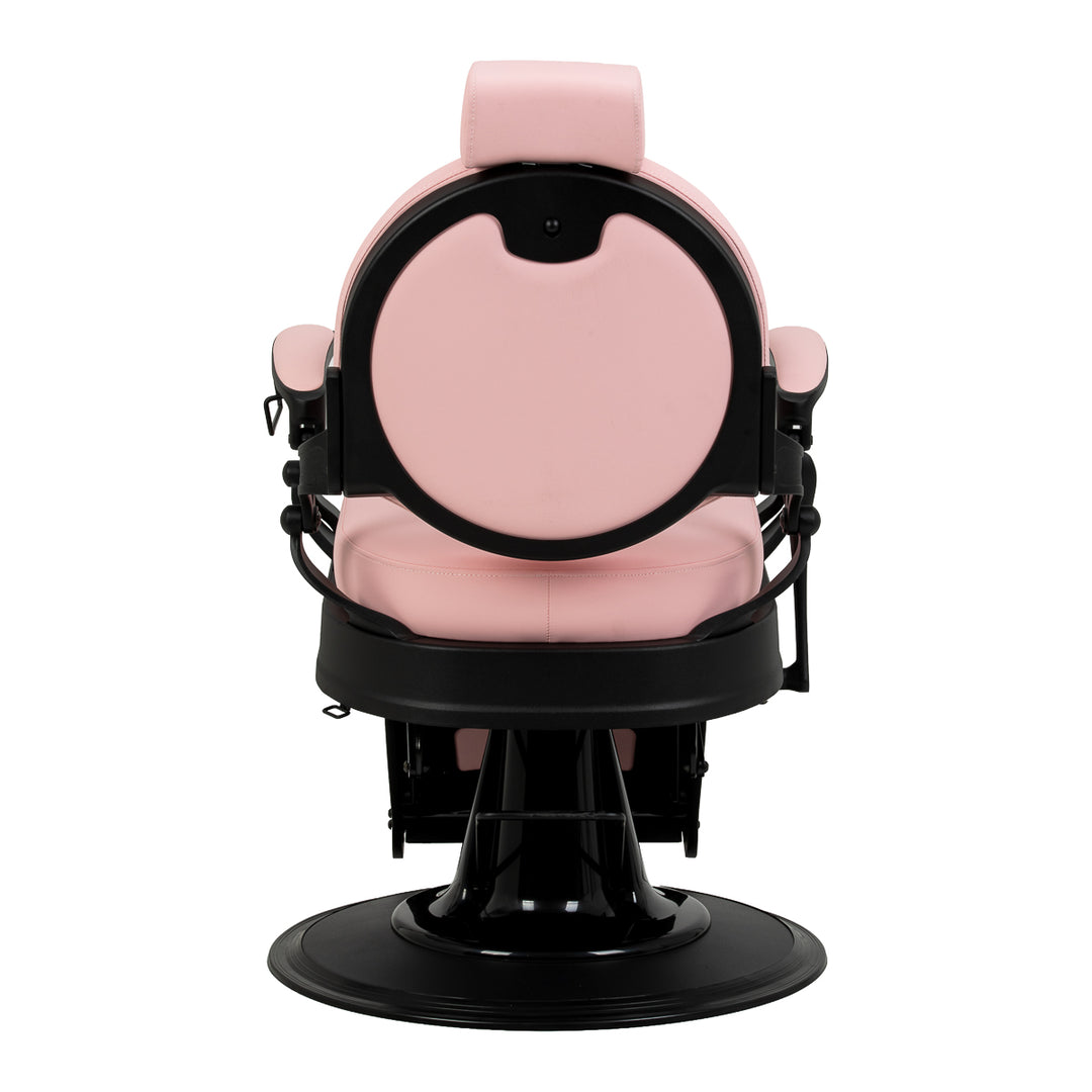 Sillón de barbero Gabbiano President Rosa-Negro - imagen 3