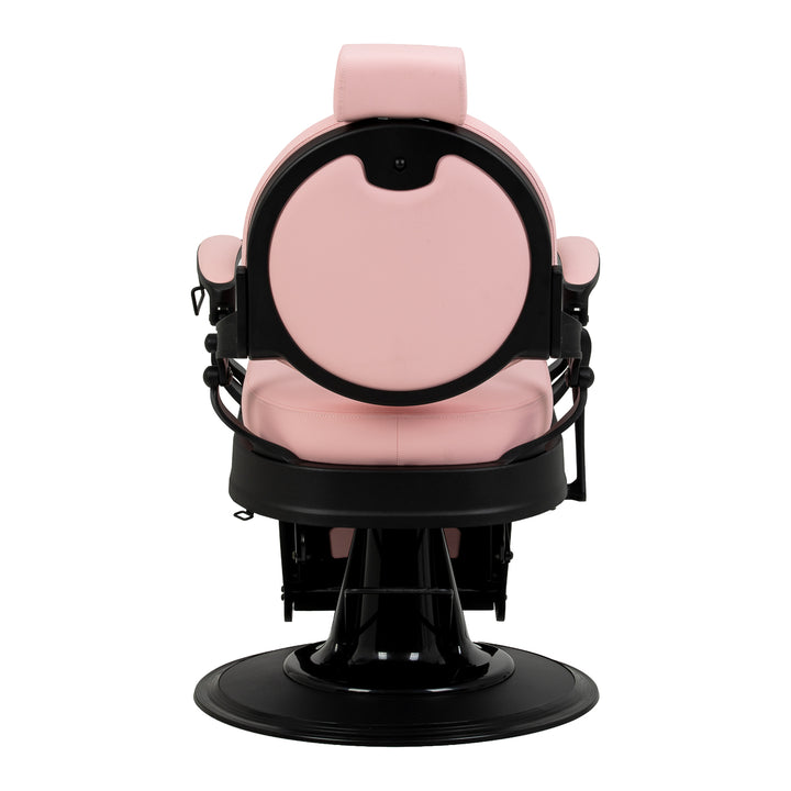 Sillón de barbero Gabbiano President Rosa-Negro - imagen 3