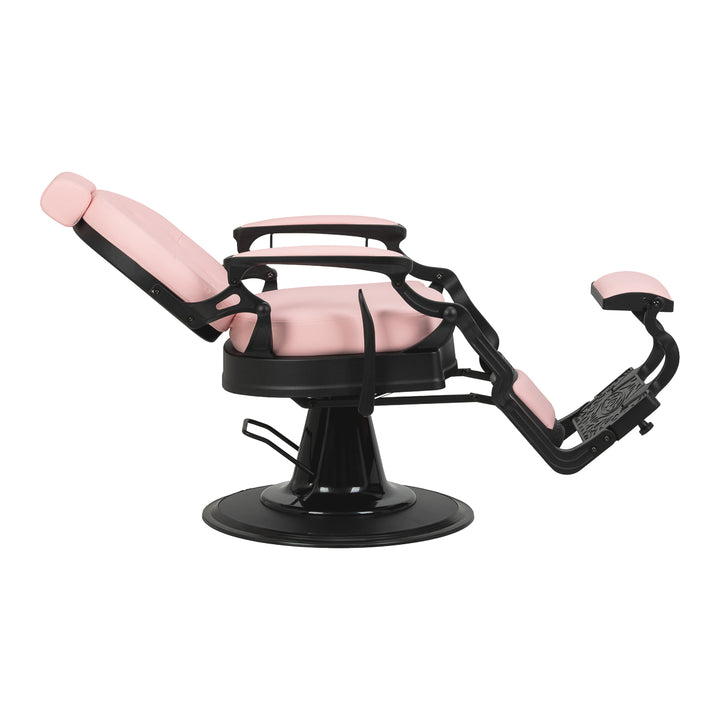 Sillón de barbero Gabbiano President Rosa-Negro - imagen 5