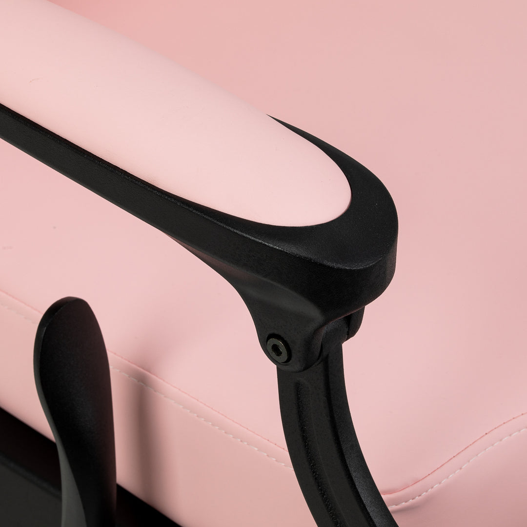 Sillón de barbero Gabbiano President Rosa-Negro - imagen 6