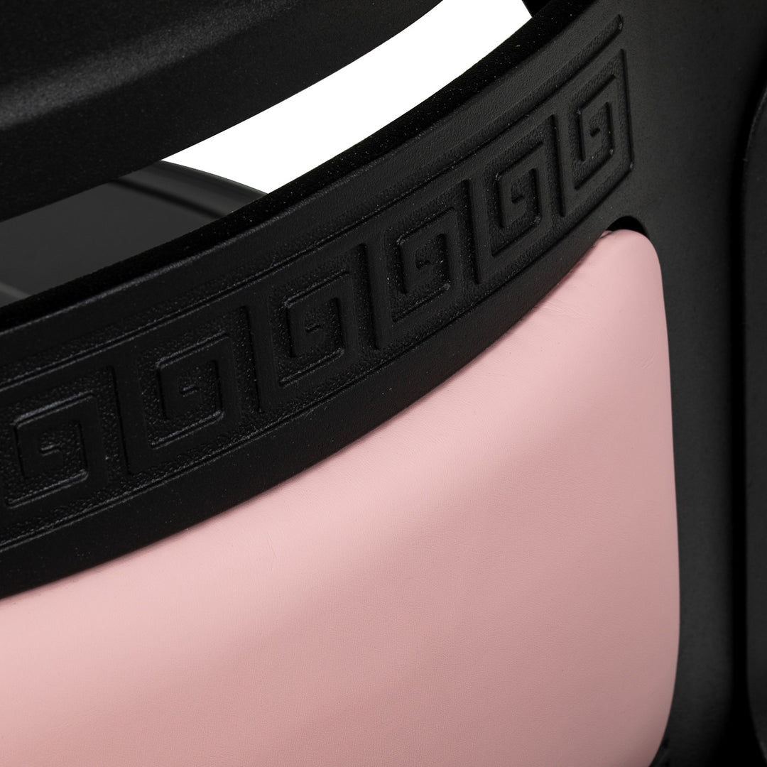 Sillón de barbero Gabbiano President Rosa-Negro - imagen 12