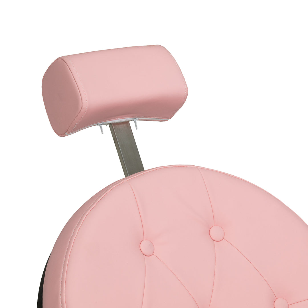 Sillón de barbero Gabbiano President Rosa-Negro - imagen 15
