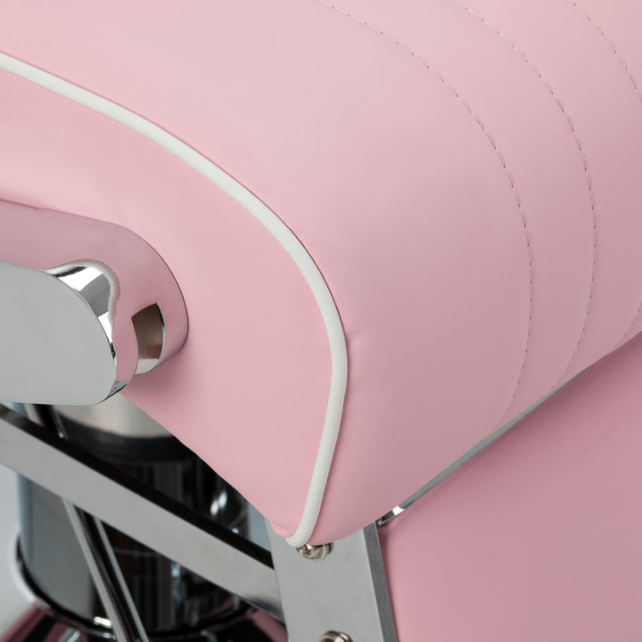 Sillón de Barberia Gabbiano Visionerio Roze - imagen 10