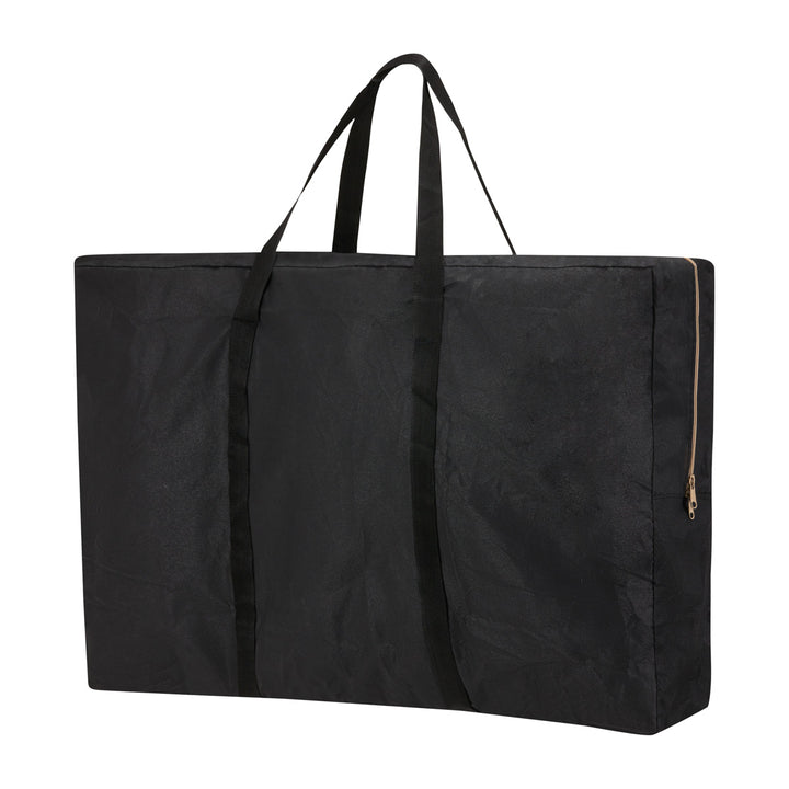 Camilla de masaje plegable de madera Balance Lux 3 zonas negro