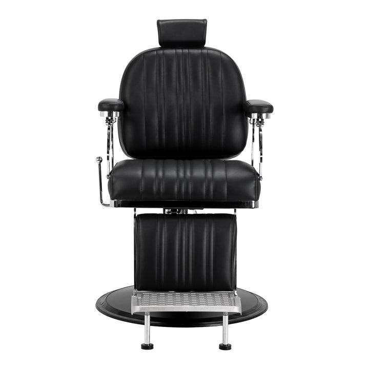 Sillón de Barberia Gabbiano Elias Negro - imagen 2