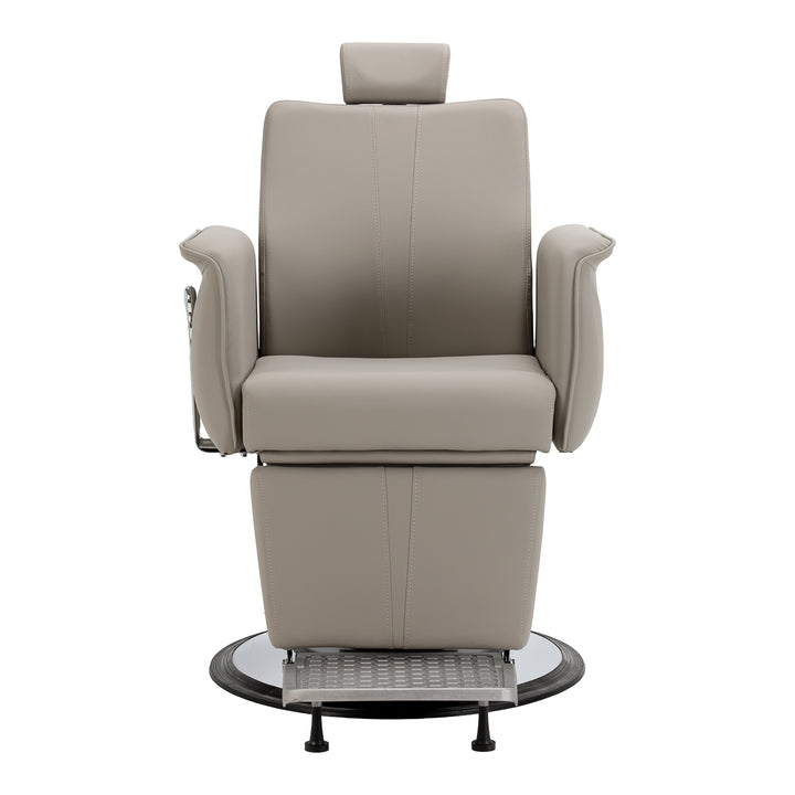 Sillón de Barberia Gabbiano Athena Gris - imagen 2