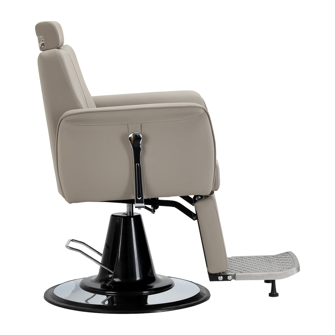 Sillón de Barberia Gabbiano Athena Gris - imagen 4