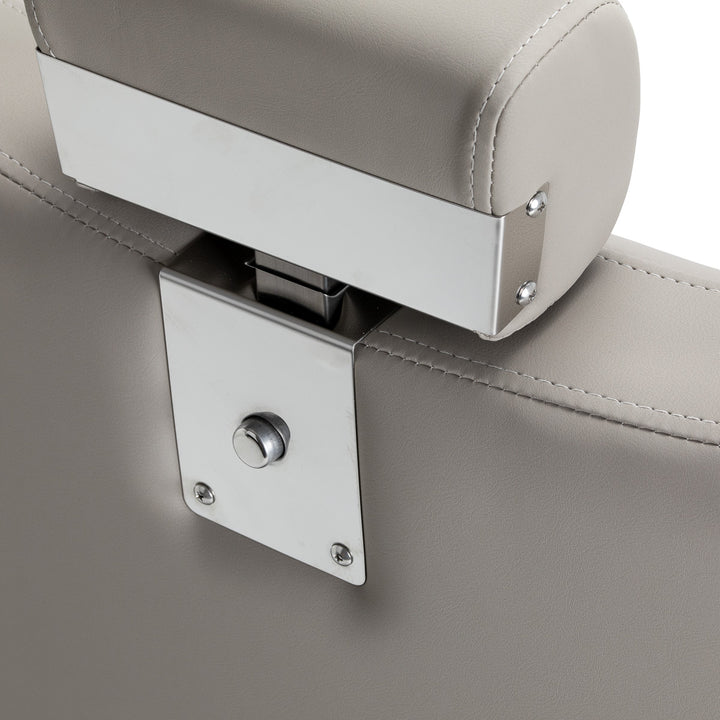 Sillón de Barberia Gabbiano Athena Gris - imagen 11