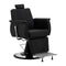 Sillón de Barberia Gabbiano Athena Negro