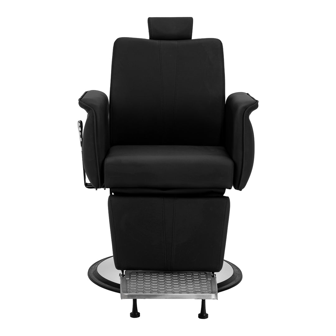 Sillón de Barberia Gabbiano Athena Negro - imagen 2