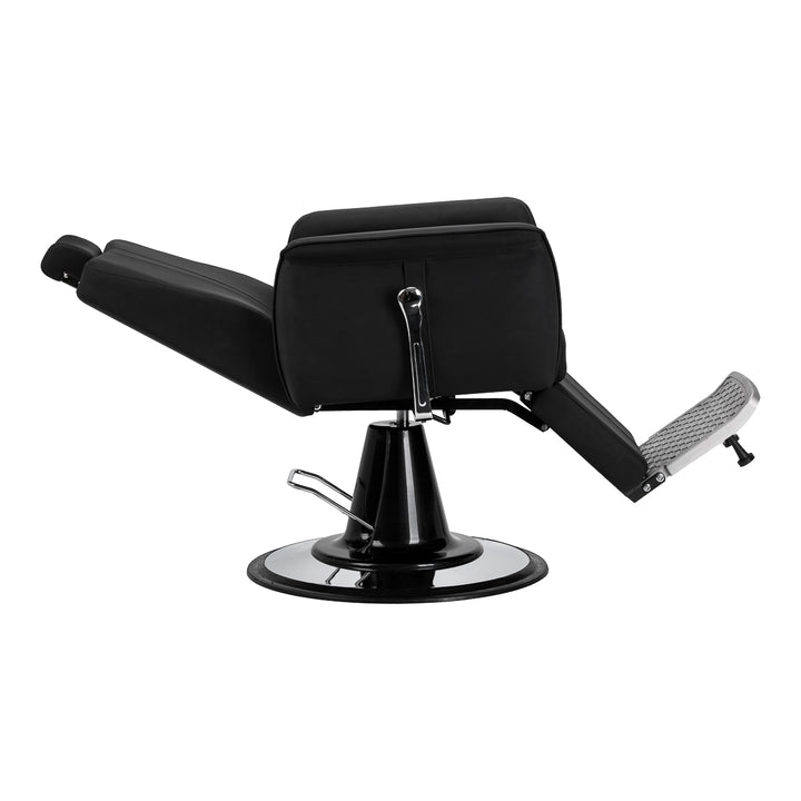 Sillón de Barberia Gabbiano Athena Negro - imagen 5